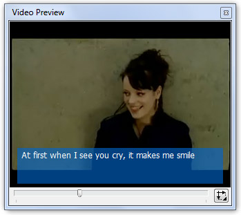 Video Preview Window